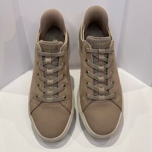 Skechers Arch Fit Arcade Womens Slip-Ins Sneakers Size 10 Taupe